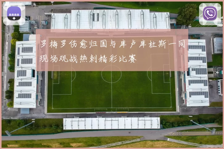 罗梅罗伤愈归国与库卢库杜斯一同现场观战热刺精彩比赛